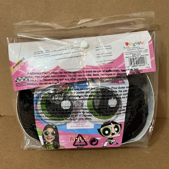 Powerpuff Girls Buttercup Child Wig - Picture 6 of 7